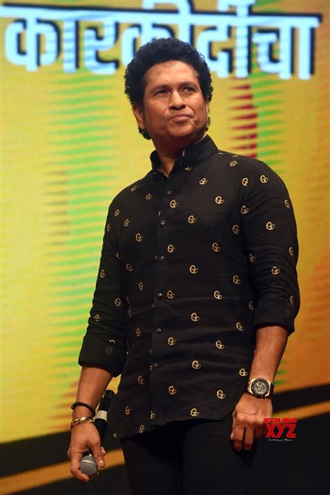 Mumbai Former Cricketer Sachin Tendulkar Attended An Event