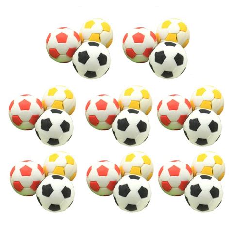 WSTEER 24Pcs Small Football Styling Eraser Little Football Eraser ...