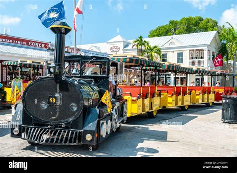 Key West, Conch Train Stock Photo - Alamy