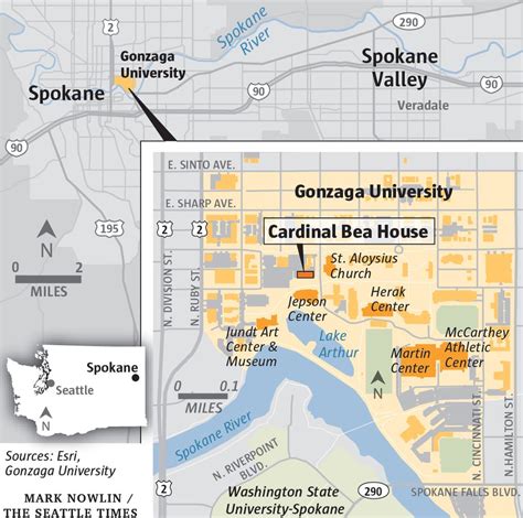 Gonzaga Campus Map