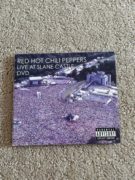 Red Hot Chili Peppers Live At Slane Castle Dvd Digipack Ebay