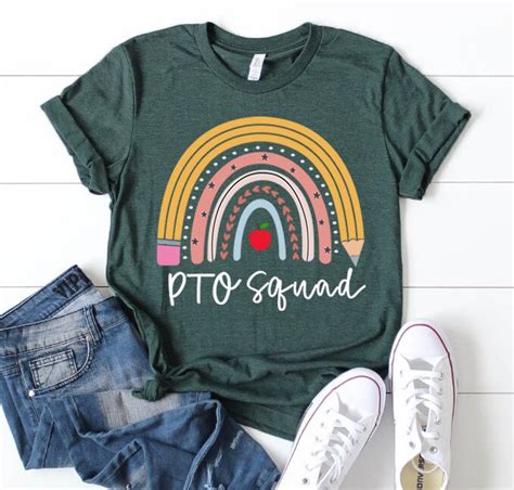 Pto Shirt Pto Squad Shirt Parent Teacher Organization Shirt Etsy