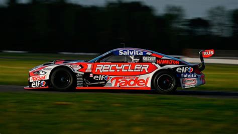 Werner hizo historia y logró la primera pole con un Ford Mustang de la