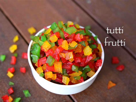 Tutti Frutti Recipe How To Make Tutti Frutti Tutty Fruity Recipe