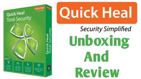 Unboxing And Review Of Quick Heal Total Security Software And Install