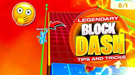 Legendary Block Dash Tips And Tricks The Ultimate Guide To Mastering Block Dash Youtube