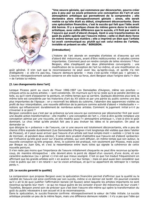 Bergson Une oeuvre géniale qui commence par déconcerter