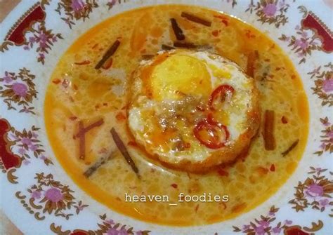 Resep Telur Ceplok Kuah Santan Oleh Nurjannah1412 Cookpad