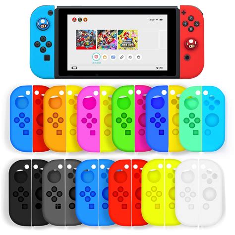 Capa De Silicone Antiderrapante Gurad Para Nintendo Switch Joy Con 1