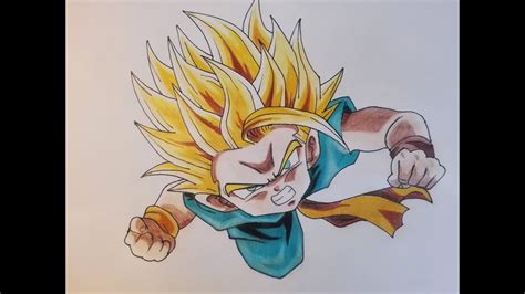 Dibujando A Trunks SSJ Como Dibujar A Trunks SSJ NicoDibuja YouTube