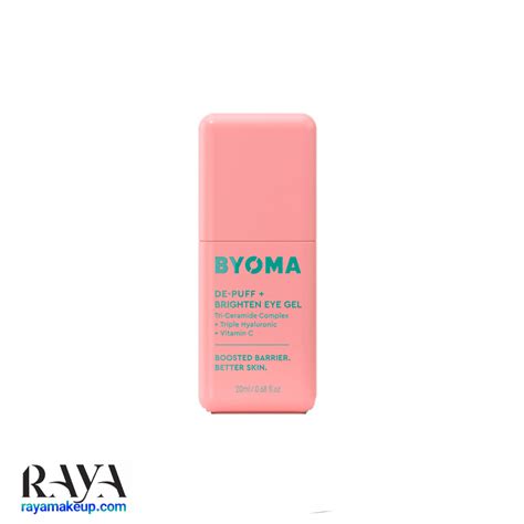 ژل دورچشم ضد پف و روشن کننده و آبرسان بایوما Byoma De-puff + Brighten ...
