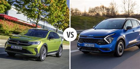 Volkswagen Taigo VS KIA Sportage Autovergleich AUTOGOTT AT