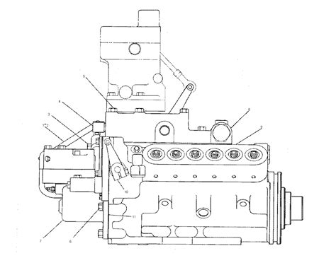 W Governor Drive Fuel Injection Fuel Transfer Pump Gp S N Z