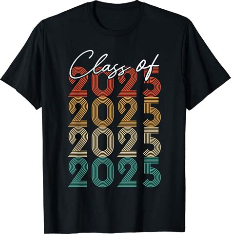 Class of 2025 Vintage Senior 2025 T-Shirt - Walmart.com