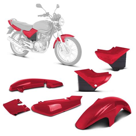 Kit Carenagem Yamaha YBR 125 2000 2001 2002 2003 2004 2005 2006 2007