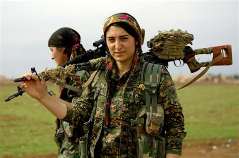 Kurdish Ypg Fighters Ypj Kurdishstruggle Flickr