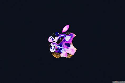 iPhone 12 Apple Logo 4K wallpaper download