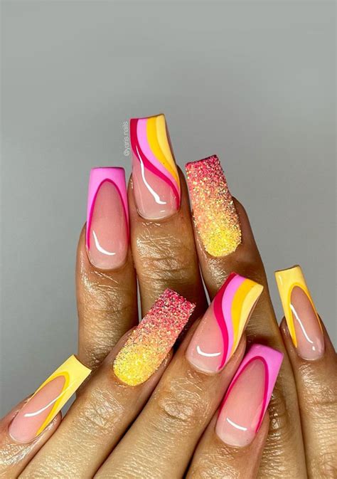 Light Up Your Nails With Electric Energy For Summer Bright Pink