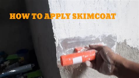 Howto Apply Skim Coatbostikcomplete Steps Youtube