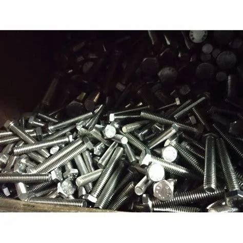 Hexagonal Full Thread Stainless Steel Hex Bolt For Construction At Rs