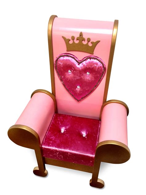 Stunning Princess Throne Chair With Crushed Velvet And Crystal Stud