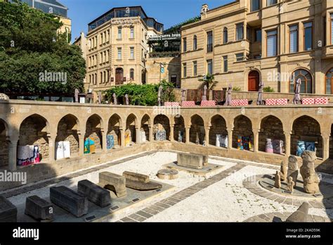 Old City in Baku. Traditional Medieval Architecture. Baku, Republic of ...