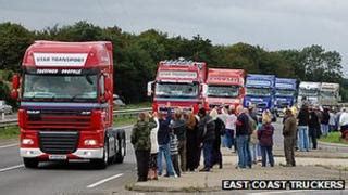 East Coast Truckers Convoy Future Secured Bbc News