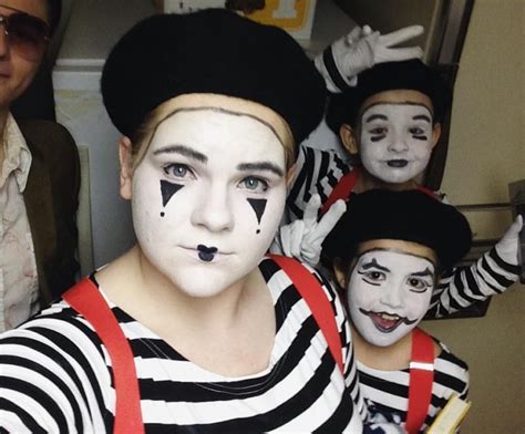 Mime Face Makeup Ideas - Mugeek Vidalondon