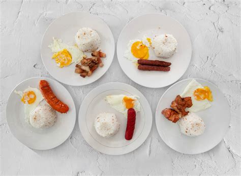 bonjings silog meals menu silog meals plating filipino breakfast