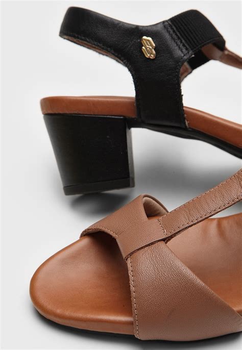 Sandália Usaflex Elástico Preto Nude Compre Agora Dafiti Brasil