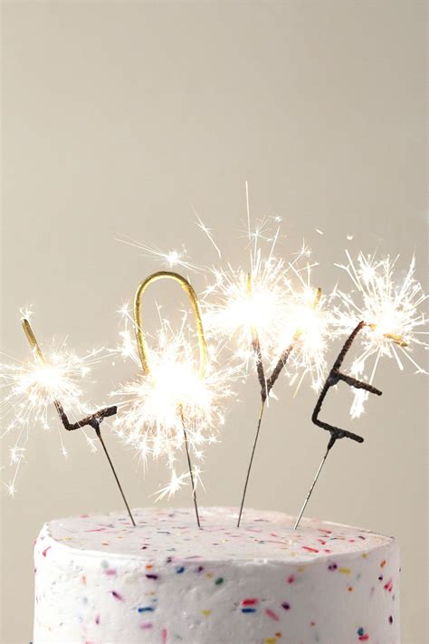 happy birthday sparkler candles - Full Grown Journal Pictures Library