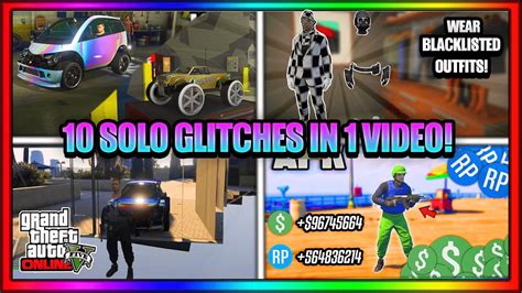 SOLO 10 GTA Glitches In 1 Video After 1 67 The Best GTA 5 Glitches