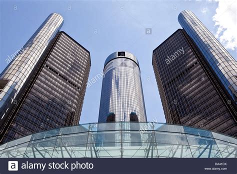 General Motors Corporate Headquarters Is Seen In Detroit Renaissance