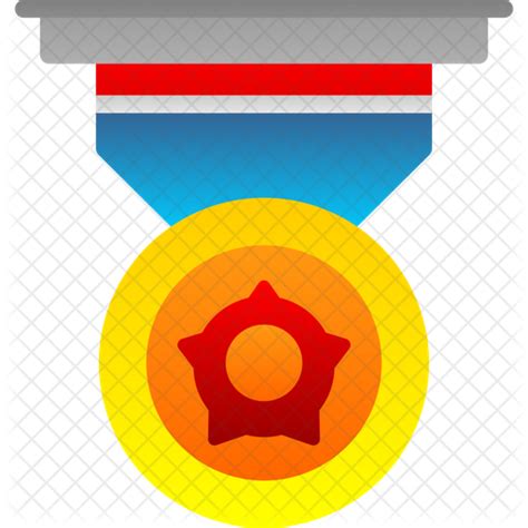 Bronze Medal Icon Download In Gradient Style