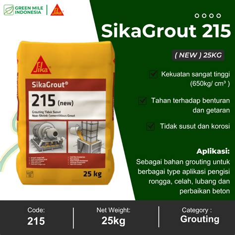 Jual Sika Grout New Semen Grouting Kg Shopee Indonesia