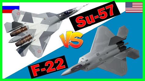 Su 57 Vs F 22 Raptor Which Would Win YouTube