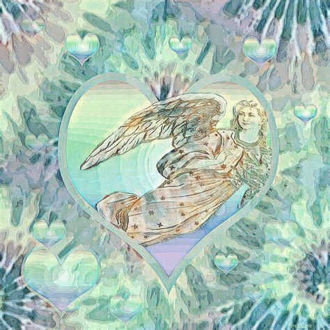 Love And Angels Digital Art By Amelia Carrie Fine Art America