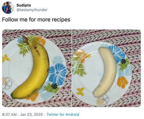 Banana | Follow Me for More Recipes | Memes, Funny memes, Funny