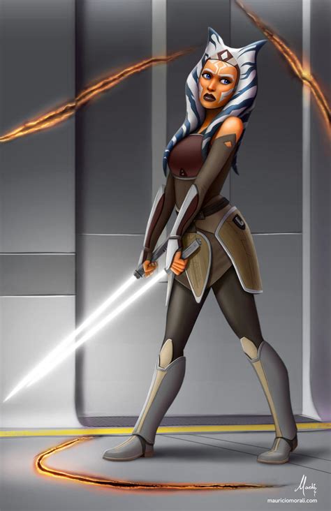 Ahsoka Tano By Mauricio Morali On Deviantart