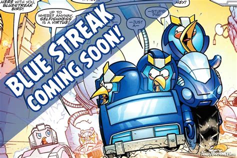 Angry Birds Transformers Blue Streak Coming Soon Angrybirdsnest