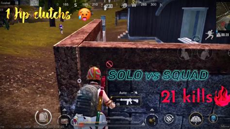 Livik Solo Vs Squad 21 Kills🔥⚡️pubg Bgmi Livik Youtube