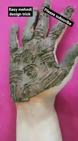 Easy Mehndi Design Trick Easy Way To Apply Mehndi Asan Trick Se Mehndi