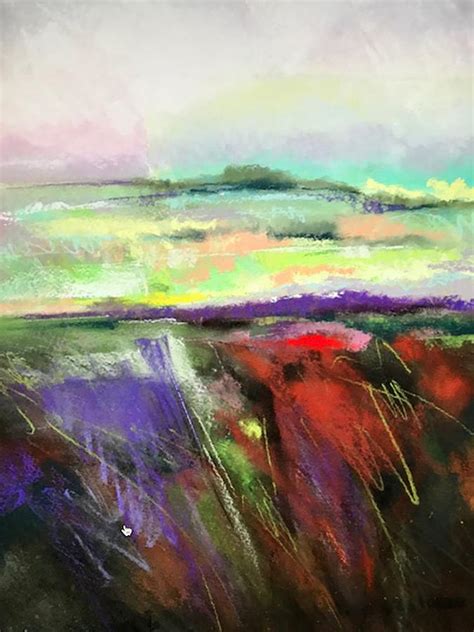 Lavender Sky Three Painting By Carol Engles Fine Art America