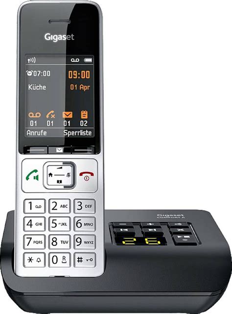 Gigaset COMFORT 500A DECT GAP Schnurloses Telefon Analog Babyphone