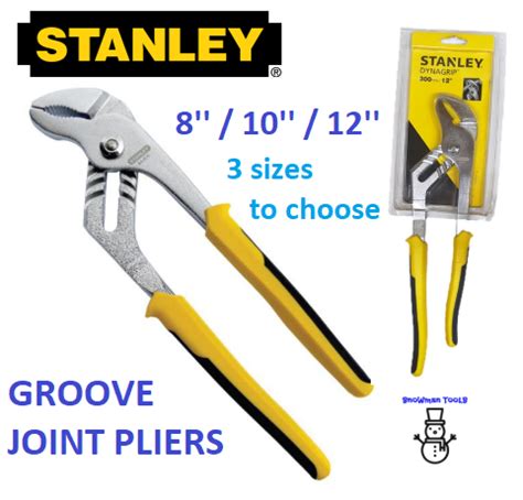 Stanley Groove Joint Pliers Waterpump Water Pump Plier