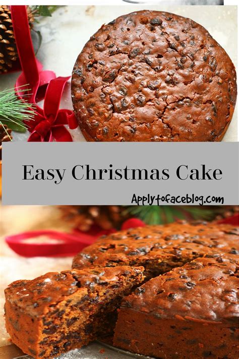 This Easy Christmas Cake Recipe Is My Go To And One Of The Easiest In Lapland Full Of Rich