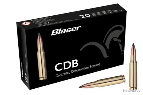 Munitions Balles BLASER CDB Cal 8x57irs 13 0g 201gr Par 20 Balles