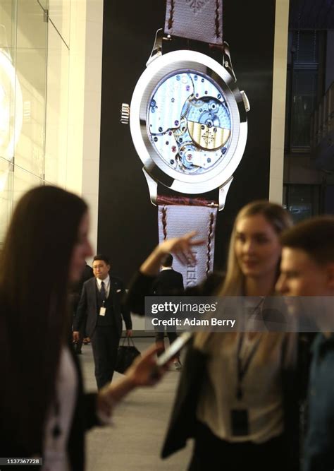 Visitors Attend The Opening Day Of The 2019 Baselworld Luxury Watch