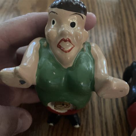 Salt And Pepper Shakers Big Boob Women Old Antique EBay