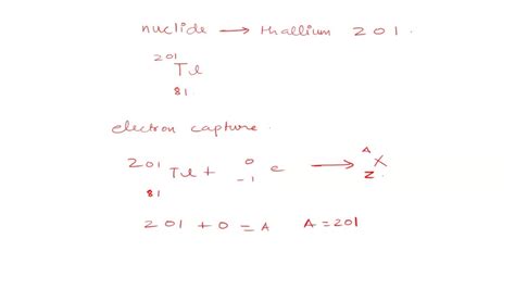 Solved When The Nuclide Cesium 137 Undergoes Beta Decay The Name Of